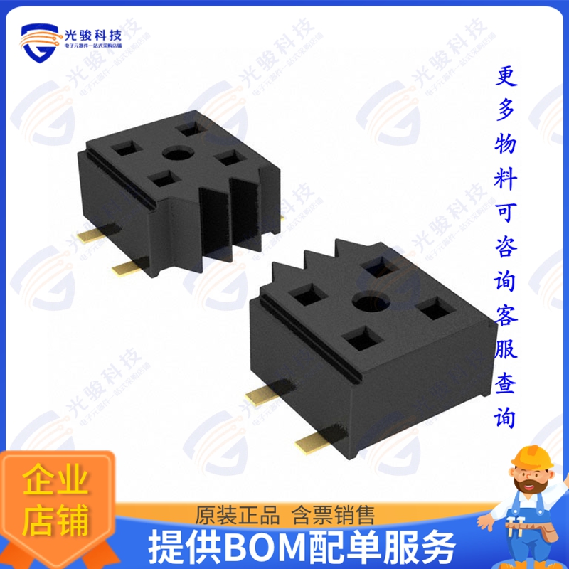 CLT-105-02-G-D-BE-TR 连接器CONN RCPT 10POS 0.079 GOLD SMD