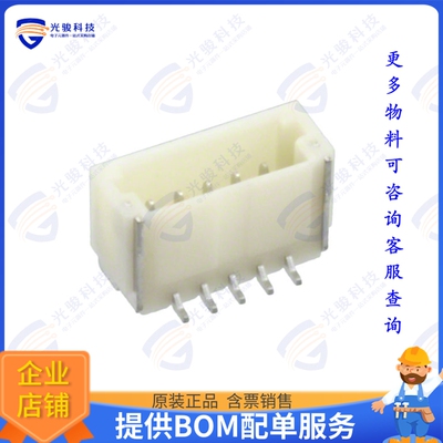 1734595-5 连接器CONN HEADER SMD 5POS 1MM