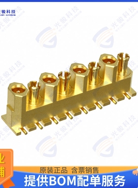 23C11D-40ML5 连接器CONN MINICOAX 8PORT ST 50OHM SMD