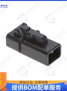 DTP06-2S-E004 连接器PLG, 2P, BLK, N