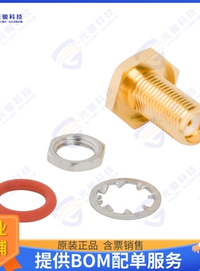 901-10744 连接器SMA STR SOLDER JK RG-402 0.141 B