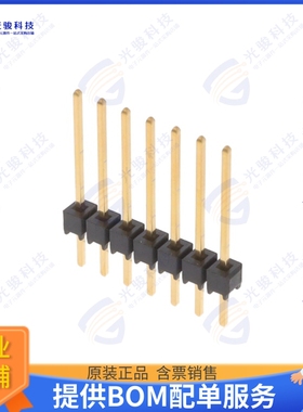 MTSW-107-09-G-S-480 连接器CONN HEADER VERT 7POS 2.54MM