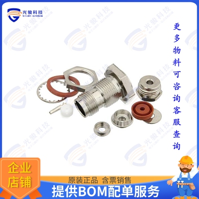 PE44176 连接器75 Ohm TNC Female Bulkhead Mount