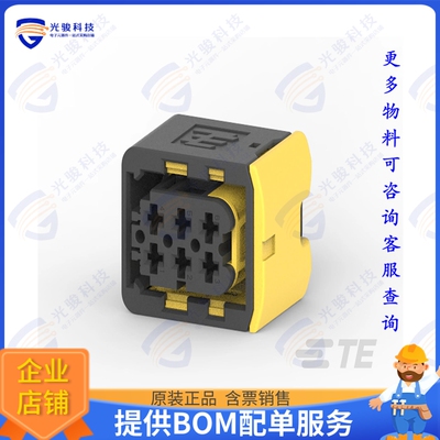 1-1418437-1 连接器CONN RCPT HSG 6POS 6.00MM