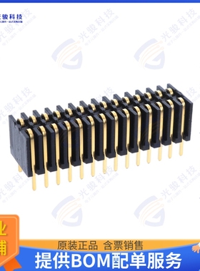 BSW-114-04-G-D 连接器CONN RCPT 28POS 0.1 GOLD PCB