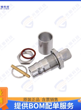 PE44608 连接器QN Female Bulkhead Connector Cri