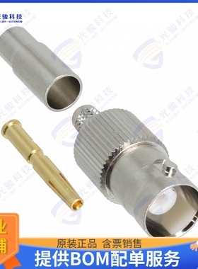 112152 连接器CONN BNC JACK STR 50 OHM CRIMP