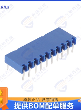 89882-310LF 连接器CONN RCPT 10POS 0.1 GOLD PCB R/A