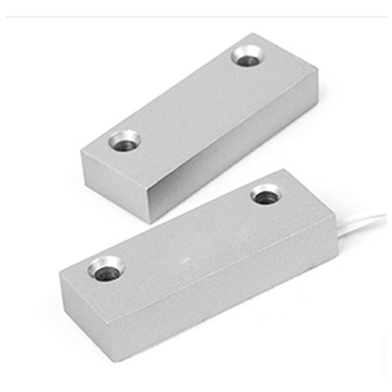 海康威视 金属门窗磁探测器DS-1T610N 有线铁门磁常闭信号NC COM