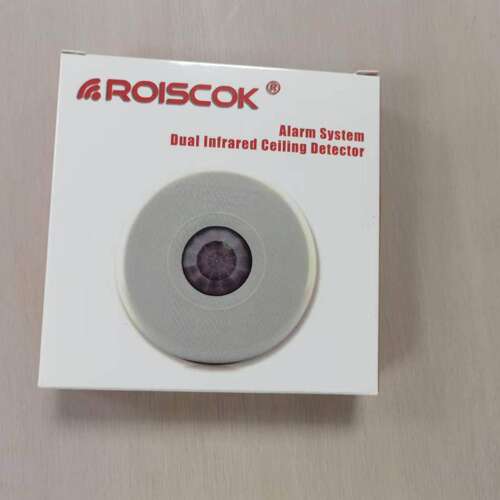 汇沣roiscok有线吸顶红外探测器RK2000DPC人体感应报警器常闭型优