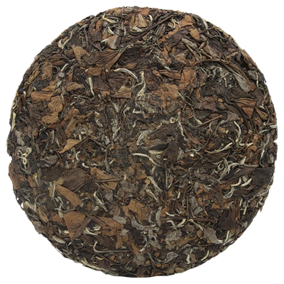 福鼎白茶老梗言陈年枣香磻溪寿眉