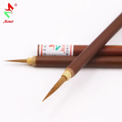 叶筋笔大中小叶筋毛笔狼毫勾线笔国画工笔画勾线描边笔勾线笔