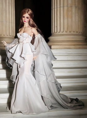 bjd连衣裙 sd兵人手办睹尔bedoll6分4分3分回声镇米回f仙女娃衣