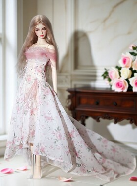 《木木家女孩》3分4分6分bjd娃衣尺寸可订制sd大女兵人连衣裙