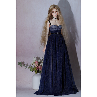 bjd娃衣定做4分回声镇洋装改妆玩偶3分sd6分特体fr礼服六手工裙子