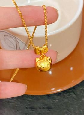 时尚kitty猫新中式颈链