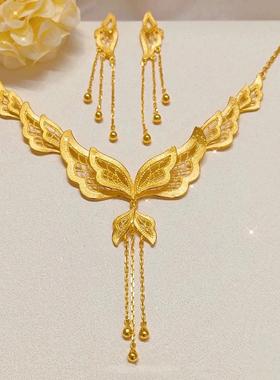 蝴蝶恋小众时尚镂空项链