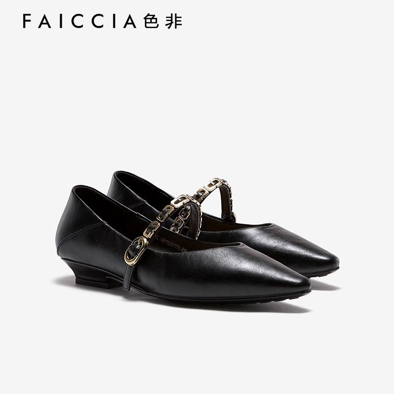 春季新款时尚气质玛丽珍单鞋