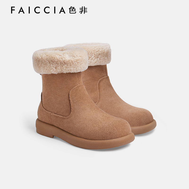冬季复时尚保暖雪地靴女
