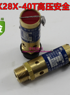 AK28X-40T高压黄铜安全阀 A28X-40T跃进阀门4.0MPA  DN10-DN50