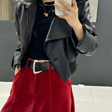 YUYU女装新款时尚洋气皮皮外套