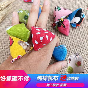 手眼协调锻炼软帆布抓石子小沙包