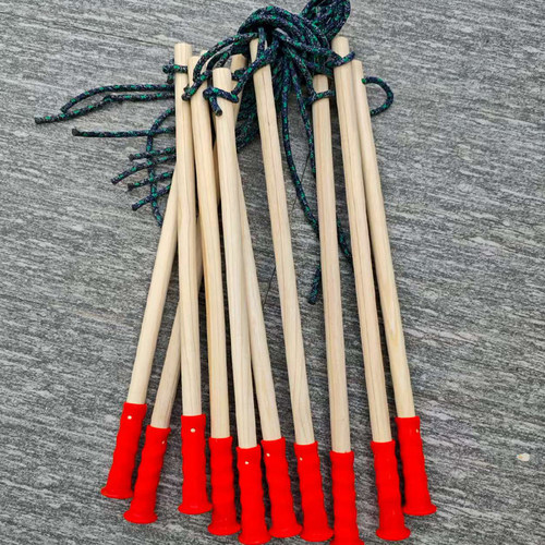 陀螺鞭绳木杆棉绳皮鞭耐用牛筋鞭