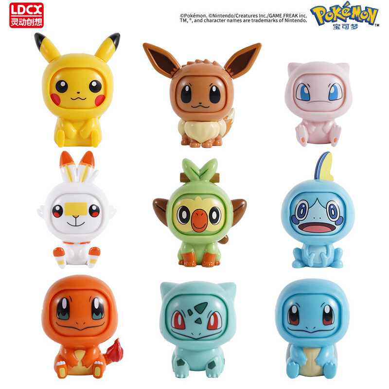 灵动创想宝可梦扭蛋皮卡丘玩具