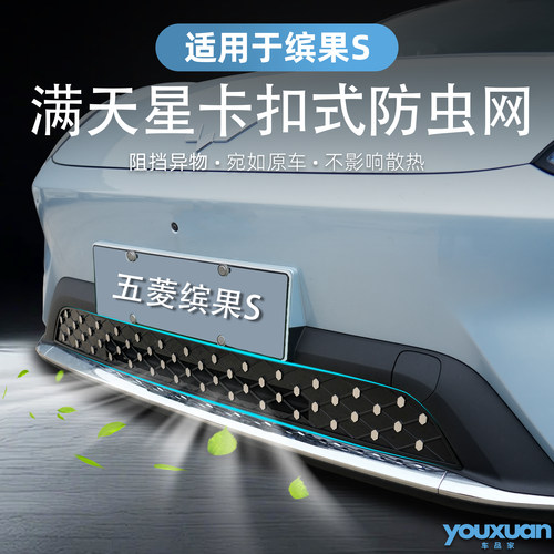 五菱缤果S满天星卡扣式防虫网