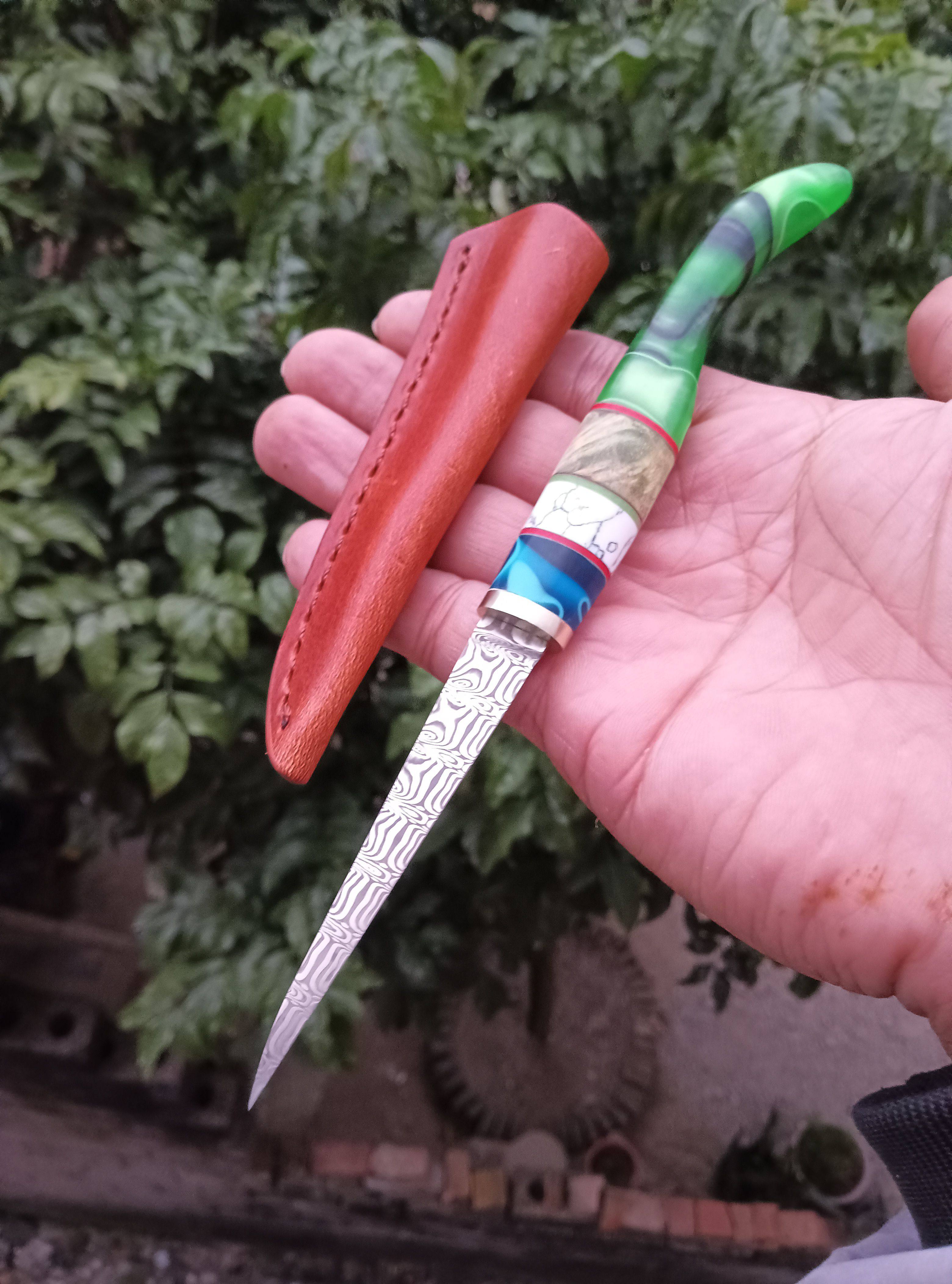 水果雕刻刀瑞粉花纹粉末钢雕花主厨房雕刻刀