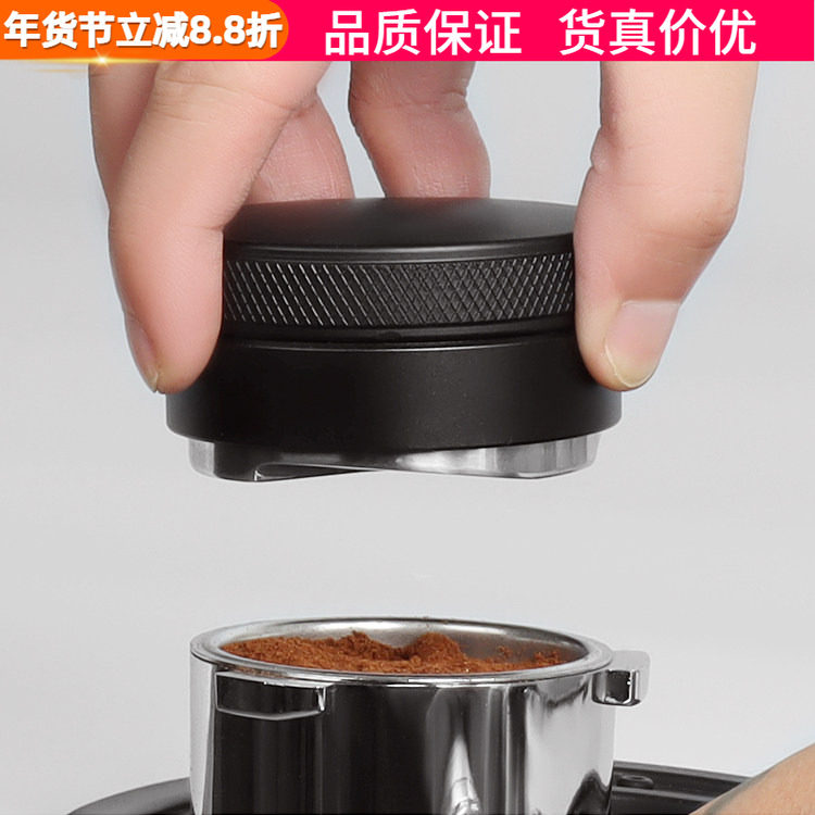 咖啡布粉器意式咖啡机手柄布粉锤可调节布粉咖啡器具51/53/58mm