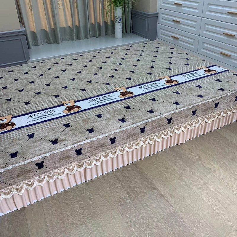 防滑榻榻米大炕盖牛奶绒火炕床单电热炕罩炕毯农村防跑土炕罩定制,床上用品,床盖,淘宝优惠券,粉丝福利购,淘宝优惠卷