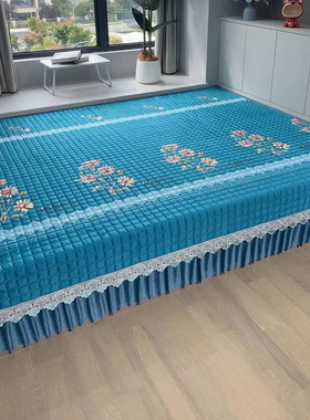 牛奶绒双面两用榻榻米盖大炕毯一面绒一面棉农村土炕大尺寸毛绒