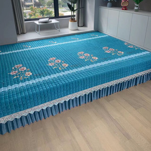 牛奶绒双面两用榻榻米盖大炕毯一面绒一面棉农村土炕大尺寸毛绒