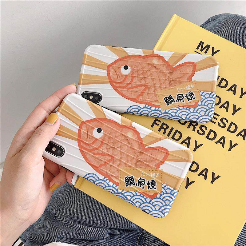 魚樂 蘋果 日系鲷魚燒手機殼女iphone xs max/8plus/6s/7/xr 軟殼在類目 3C數碼配件, 手機配件, 手機保護套/殼中 - 來自Buy2taobao.com提供專業的淘寶代購服務