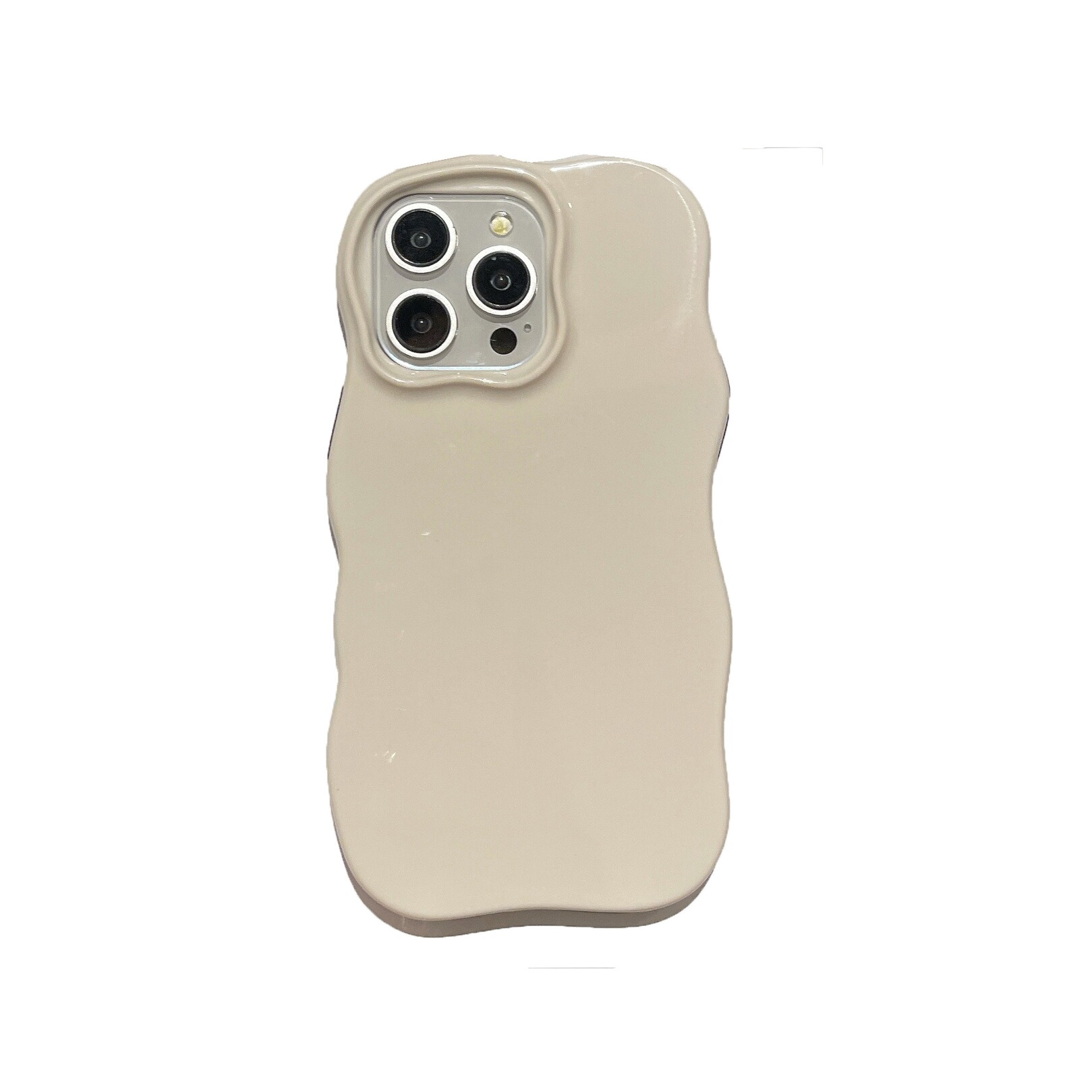iPhone17promax闺蜜软壳小众简约纯色波浪壳适用苹果15pm手机壳13新款14二合一多色全包防摔保护壳情侣学生16