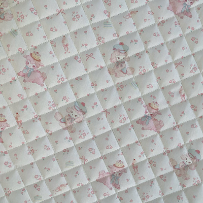 40支表布格子绗缝碎花卡通小羊箱包棉衣手工diy布艺面料