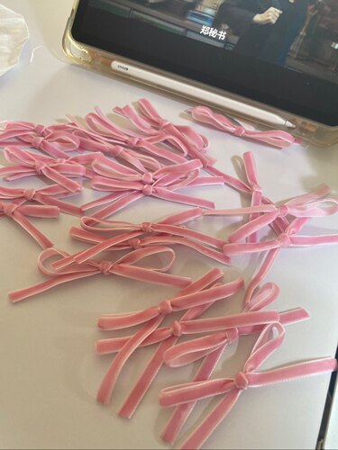 蝴蝶结 单面丝绒丝带