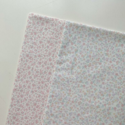 60支梭织纯棉薄棉布小碎花娃衣衬衣发圈家居服连衣裙手作diy面料