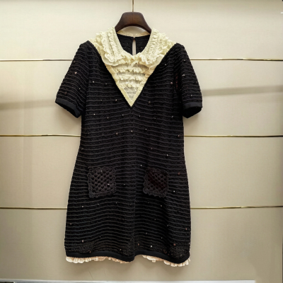 州现货正品25夏假两件针织连衣裙LF25X02ZO191-250