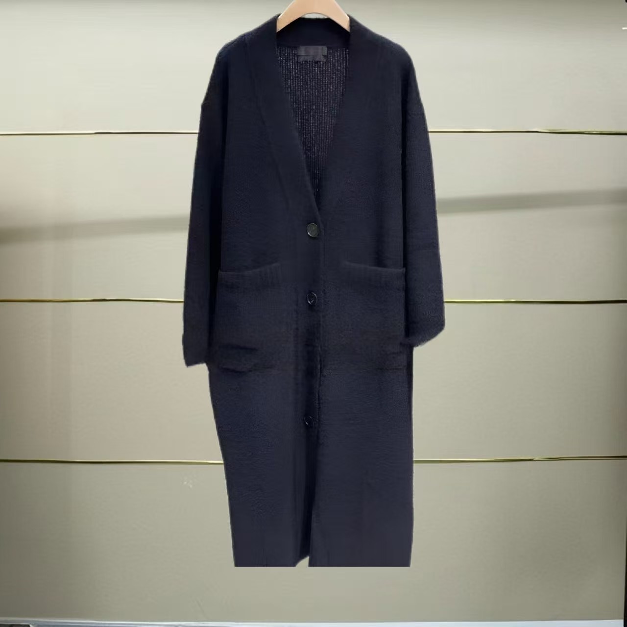 正品MBD3CAR025-240开2024秋款长款针织开衫