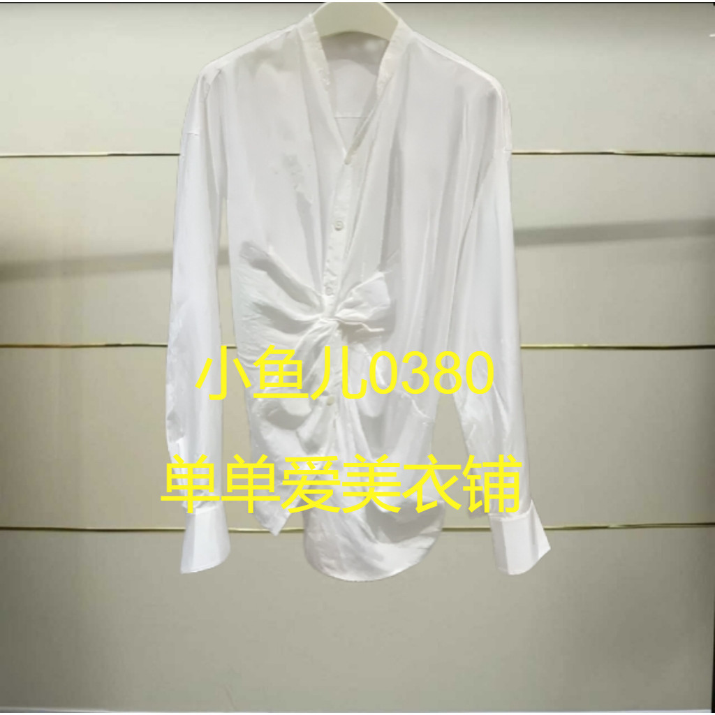玖正品EBE1SHT014-250开2025春款衬衫超