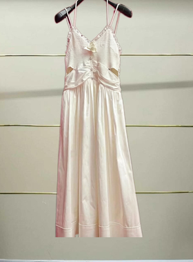 区现货正品24夏度假吊带连衣裙LF24X11SO208-240