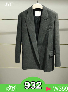 正品EBD4BLA005-240开2024冬款西装外套h