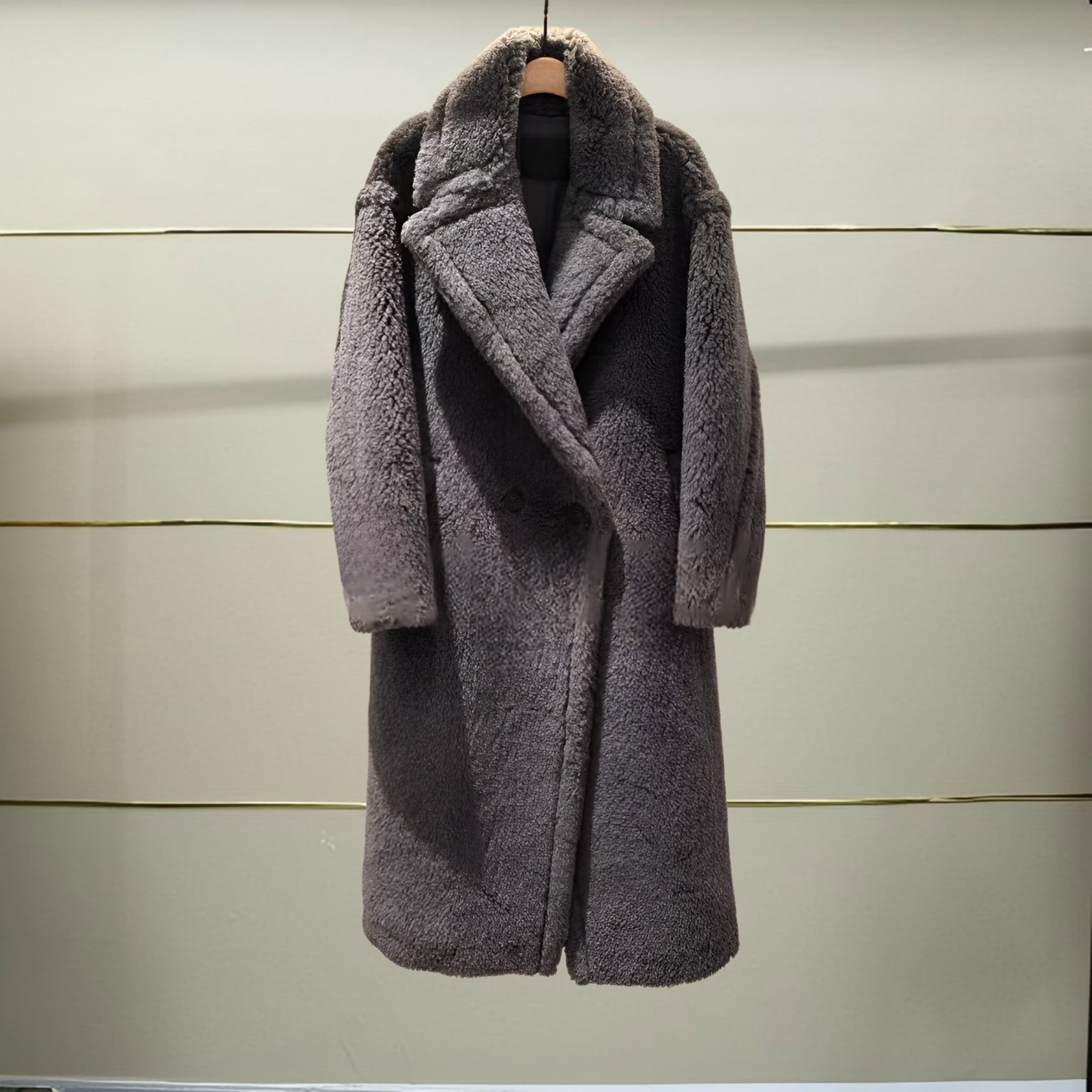 正品MBD4OVC001-240开2024毛毛外套超