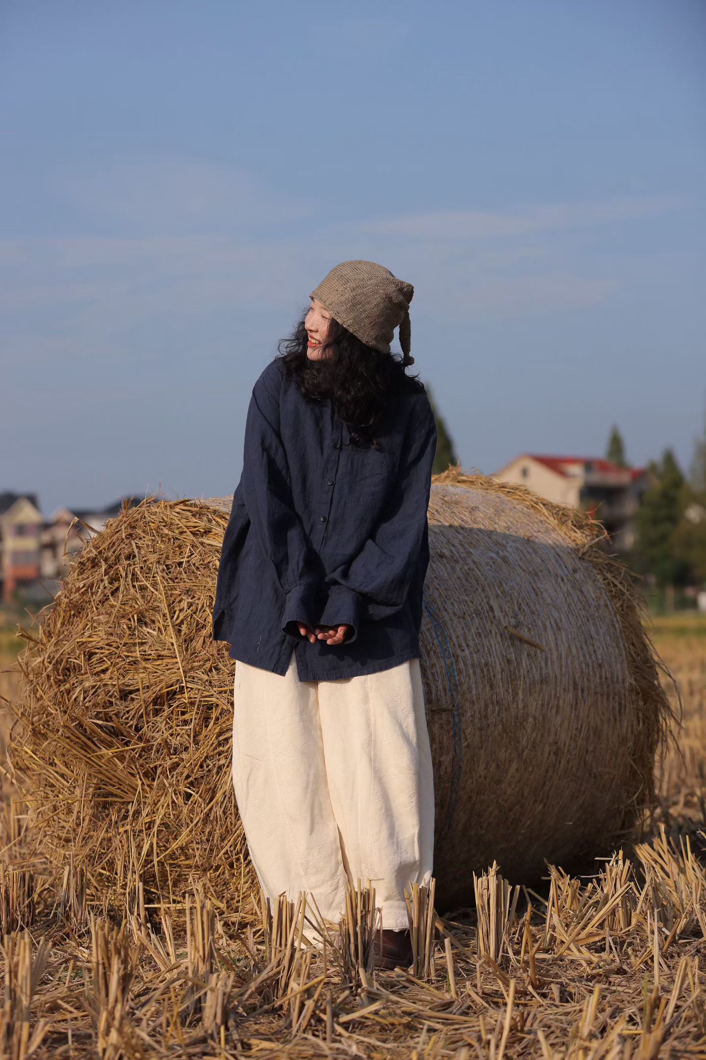 GLM古兰木汉麻衬衫3478 衣长66