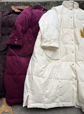 MMBL慢慢变蓝荼高品羽绒服米色35862