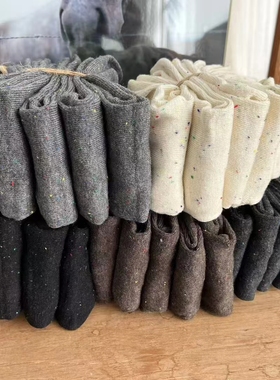 MMBL慢慢变蓝荼文艺原创彩点纯棉袜子 不退换