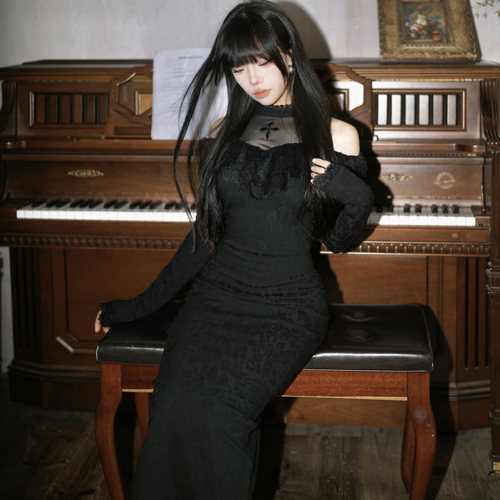 MuggleStudio十字包臀裙