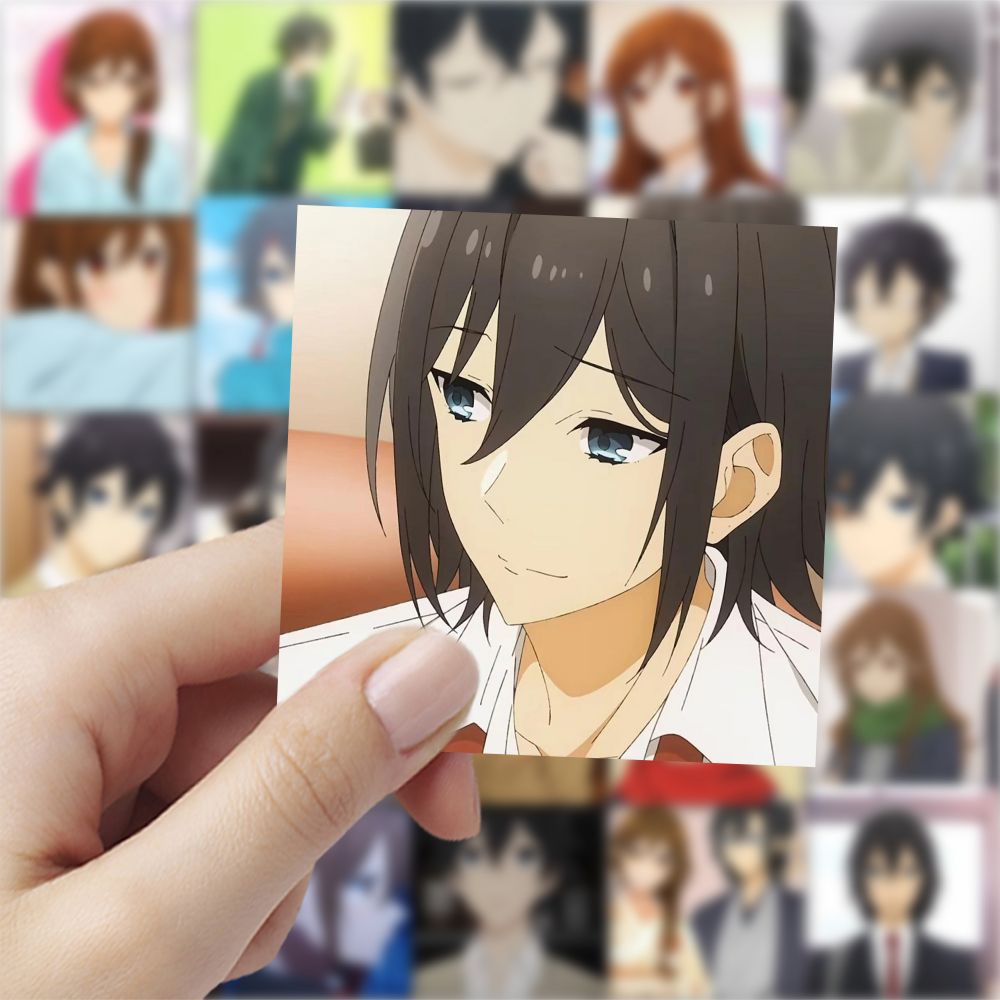 118张日漫堀与宫村贴纸卡通ipad手机笔记本电脑手账diy行李箱贴画